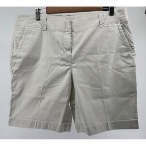 Vineyard Vines Womens 14 Khaki Chino Shorts Preppy Classic Stretch Casual Summer